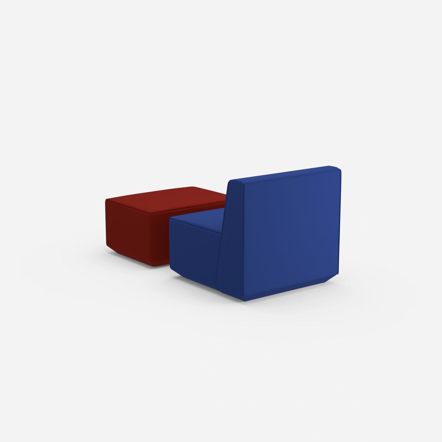 Fauteuil de lecture confortable de derrière