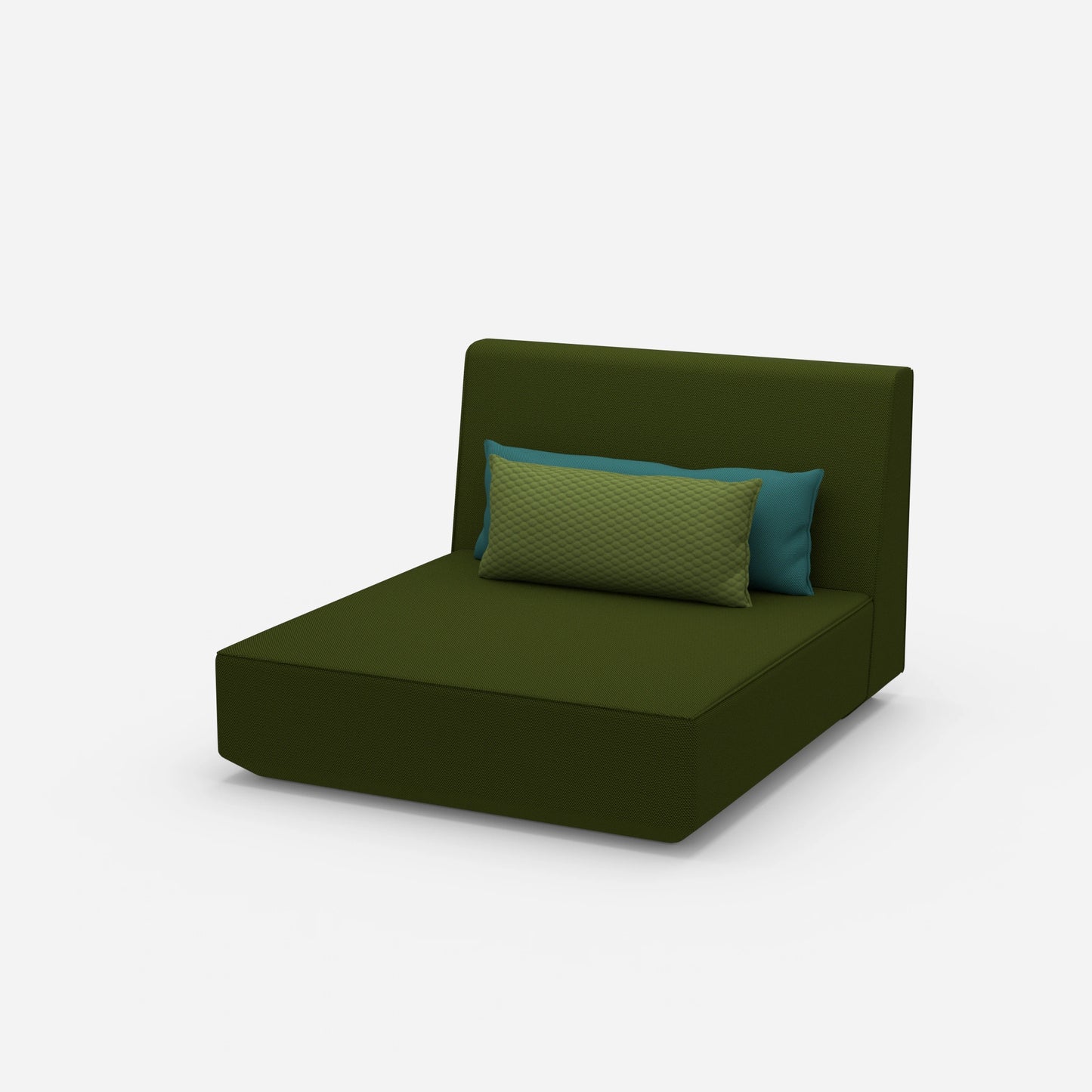 Largeur de la chaise longue 120 cm de côté