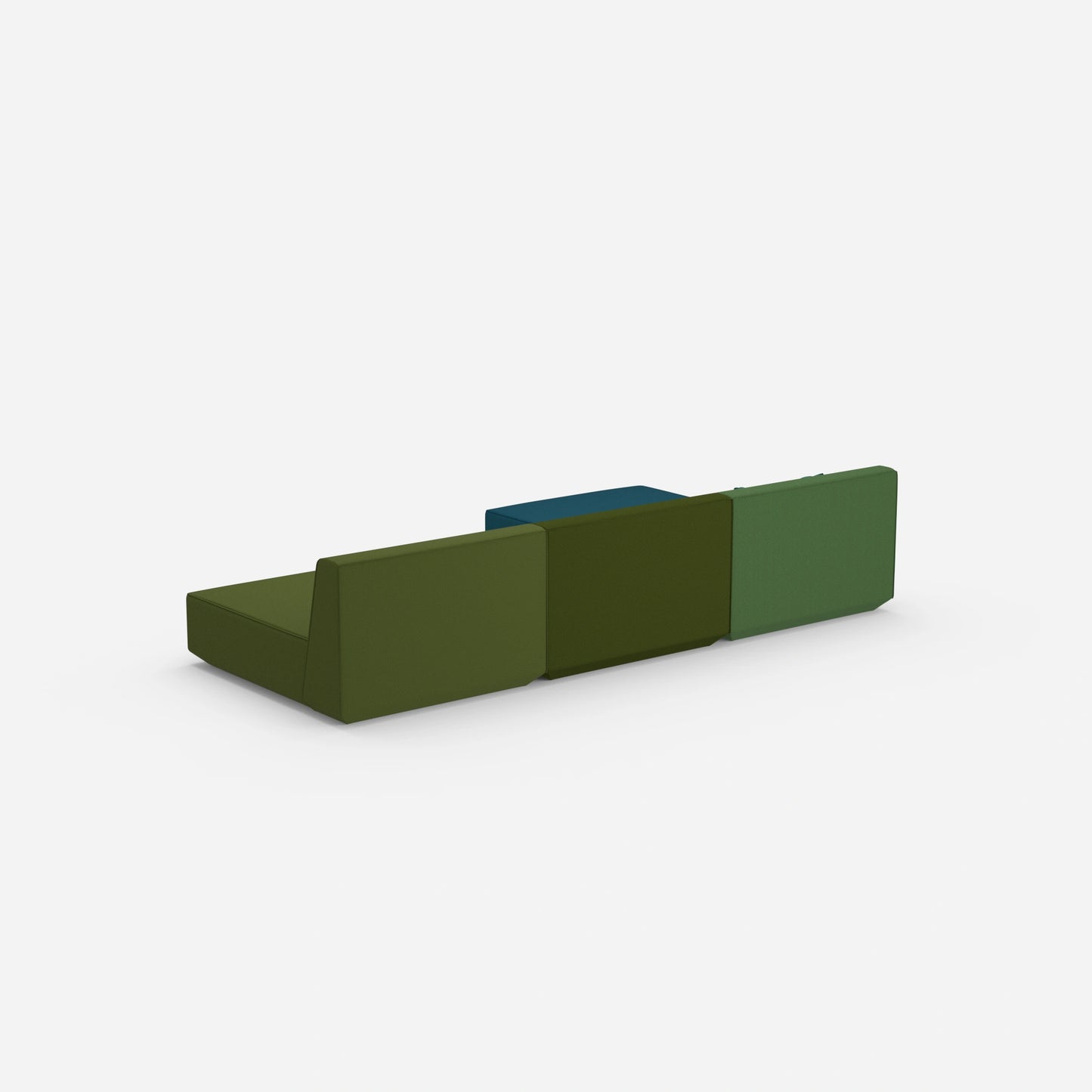 Canapé d'angle Lounge 300 cm de large de derrière