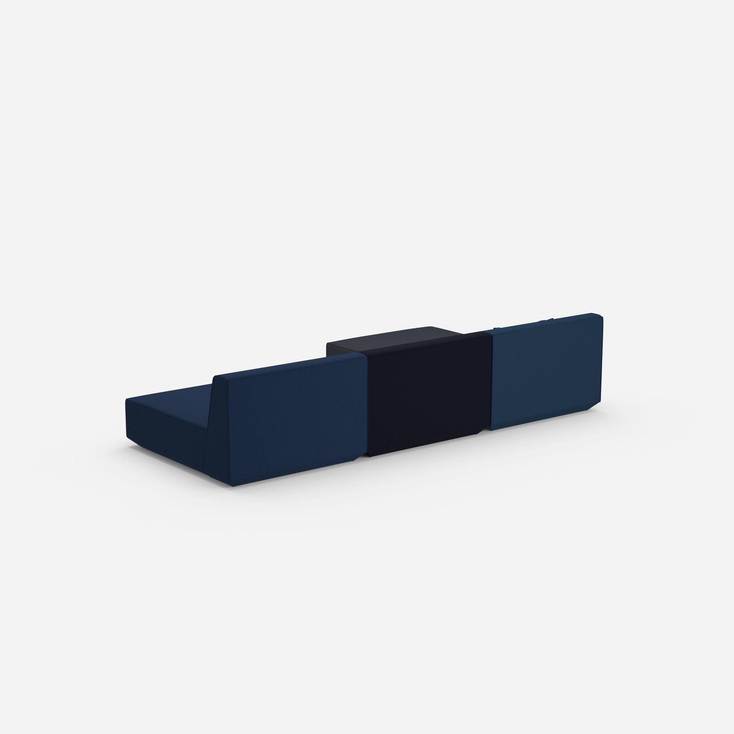 Canapé d'angle Lounge 300 cm de large de derrière
