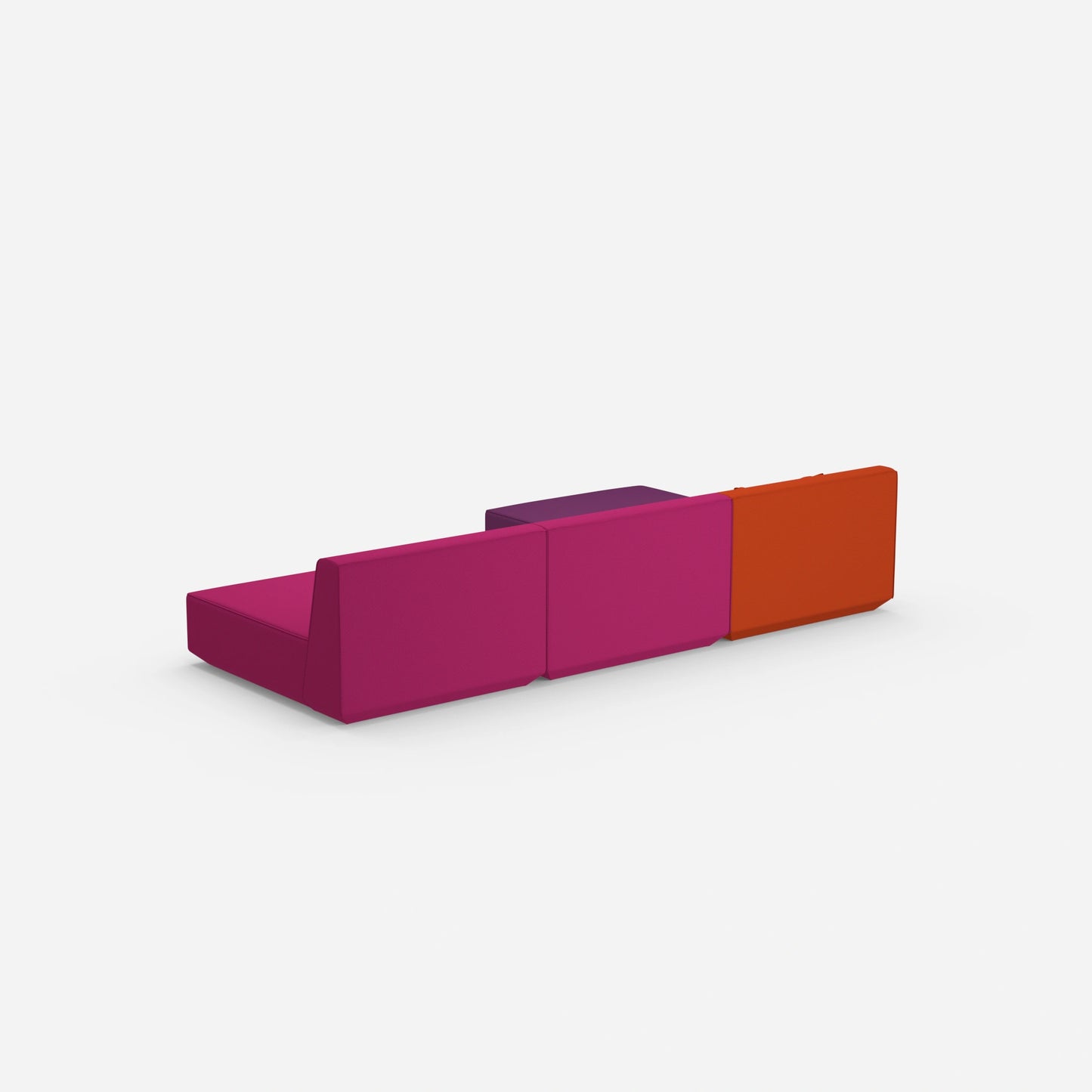Canapé d'angle Lounge 300 cm de large de derrière