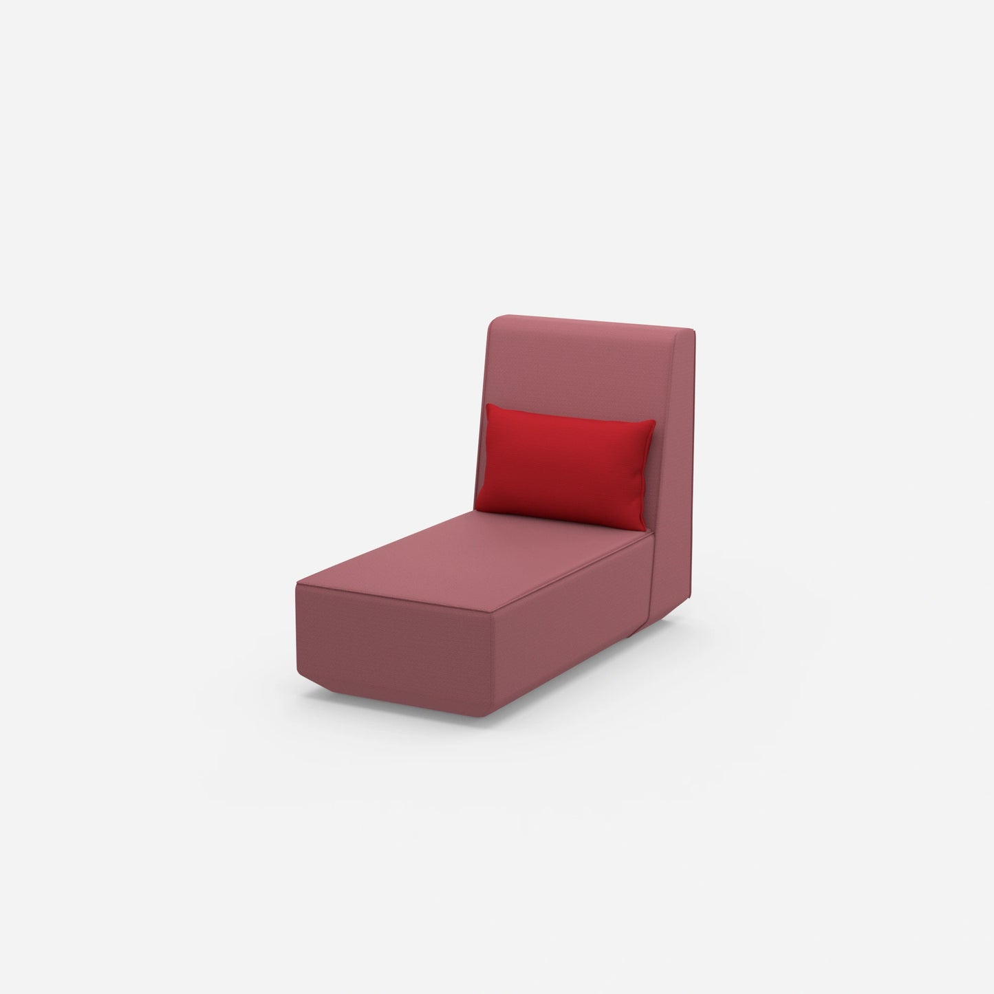 Récamière pour petits espaces modulable de côté