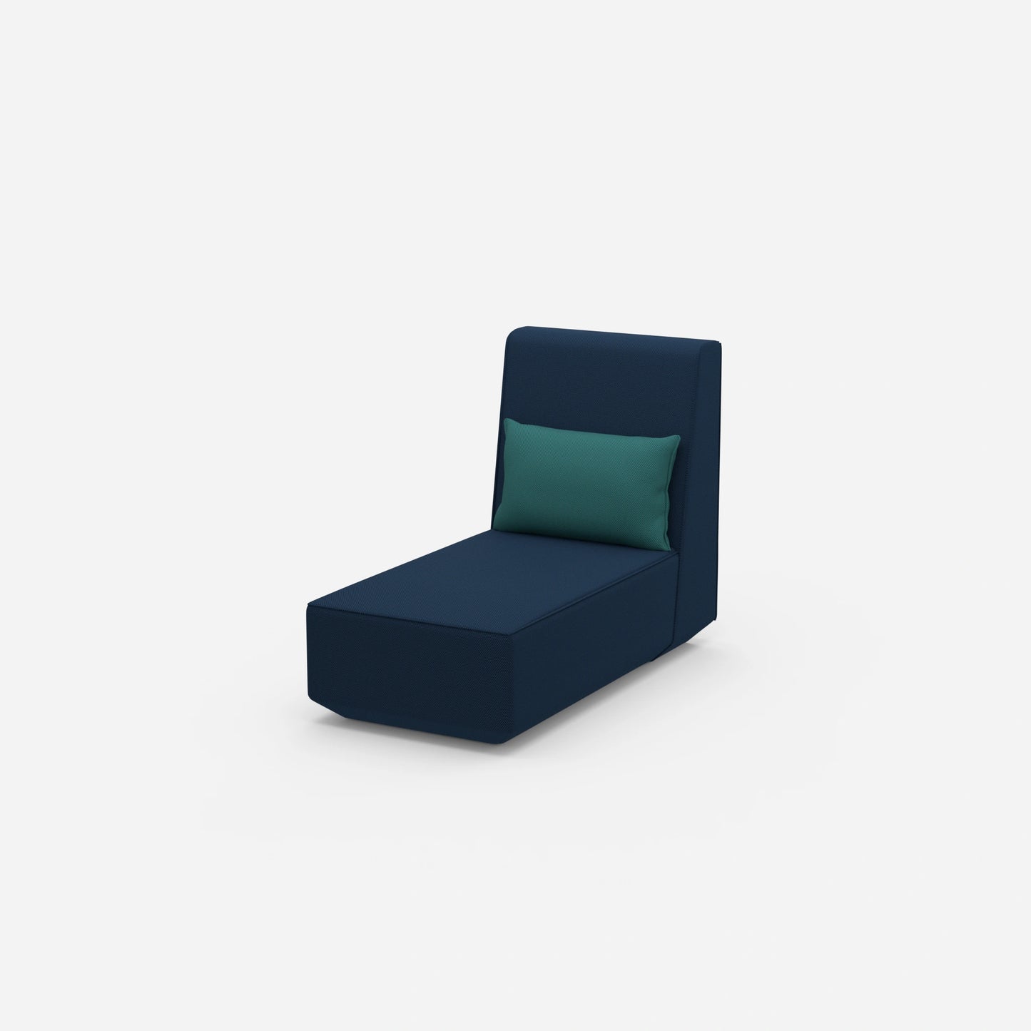 Récamière pour petits espaces modulable de côté