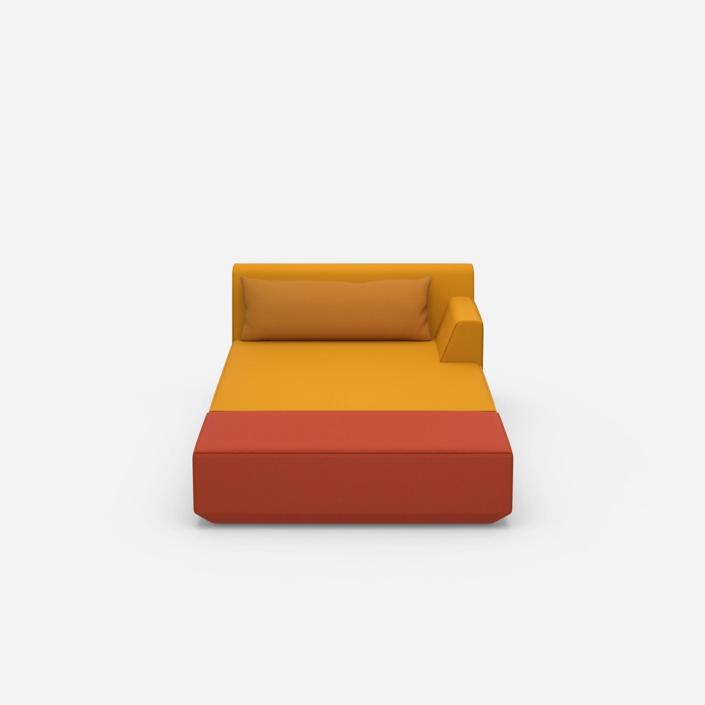 Récamière pour dormir de face