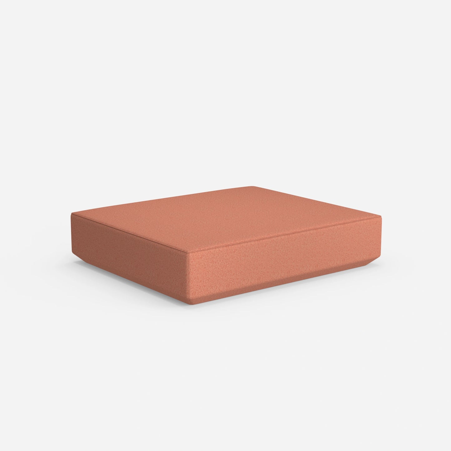 Grande pouf moderno da dietro