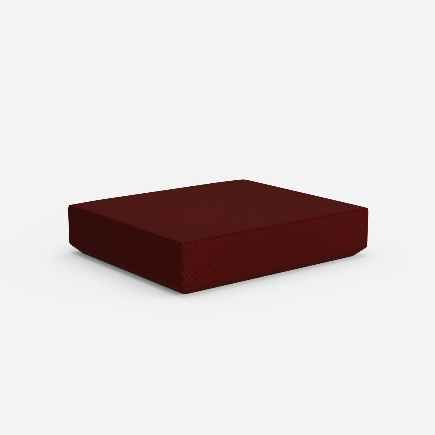 Grande pouf moderno da dietro