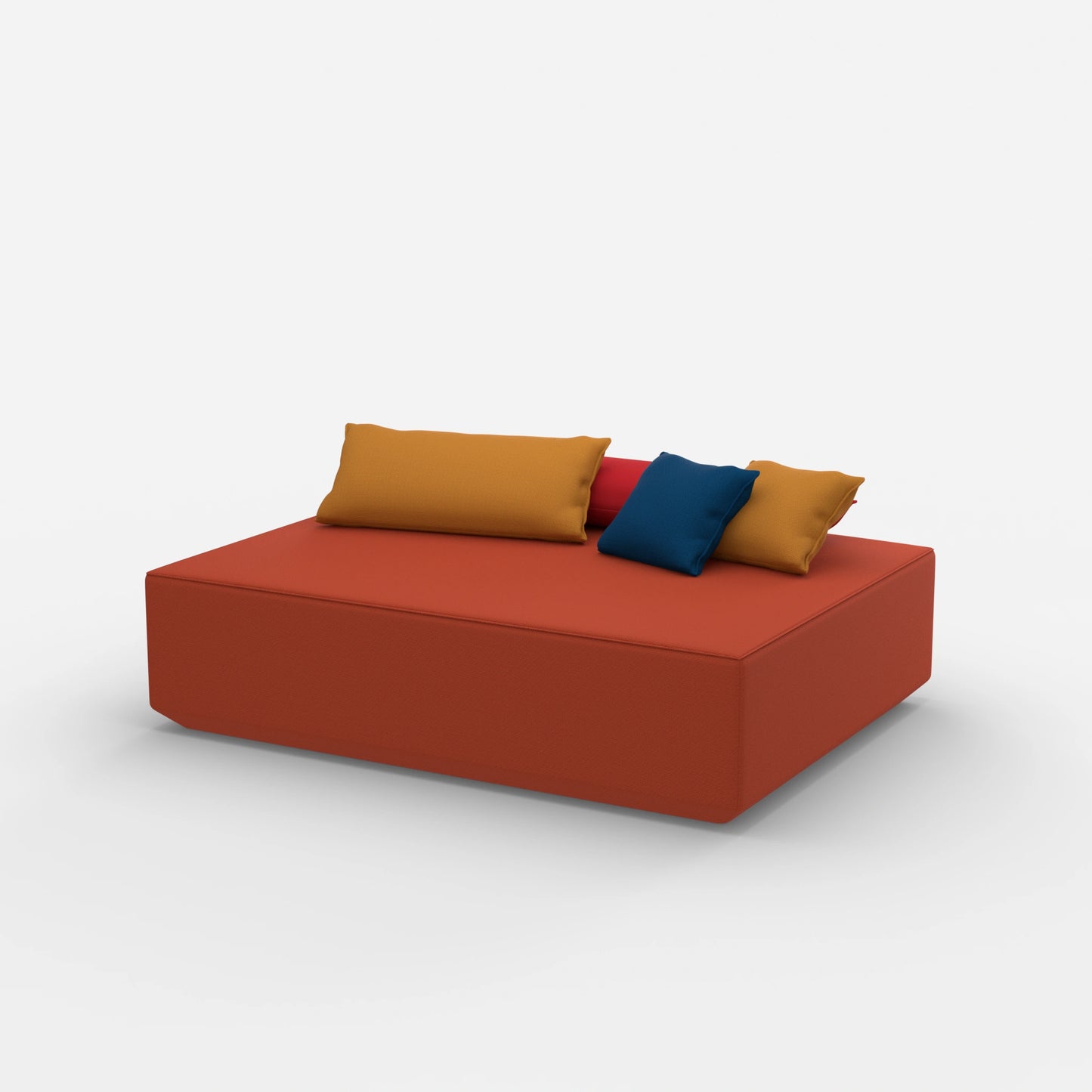Grande pouf laterale