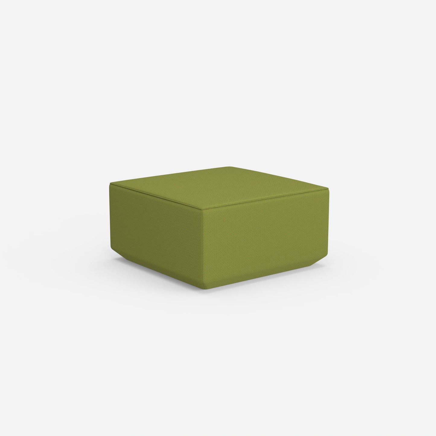 Pouf moderno alto 41 cm da dietro