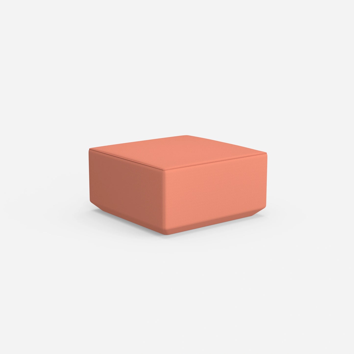 Pouf moderno alto 41 cm da dietro
