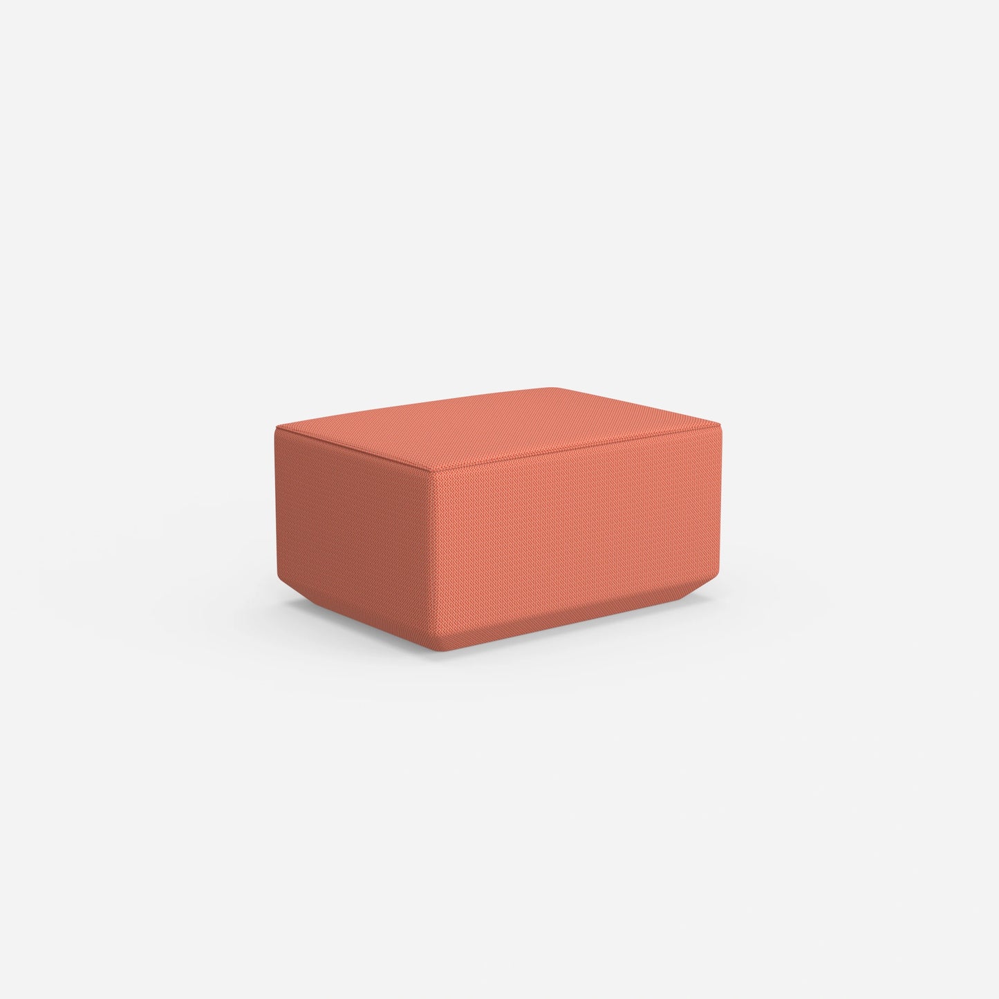 Pouf con altezza da dietro di 41 cm