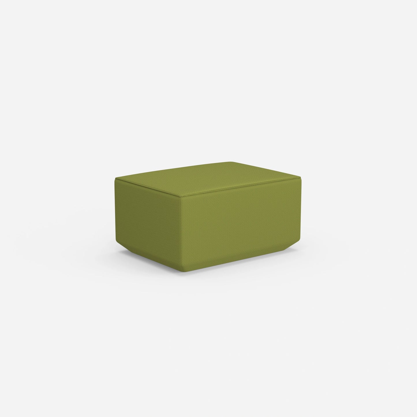 Pouf con altezza da dietro di 41 cm