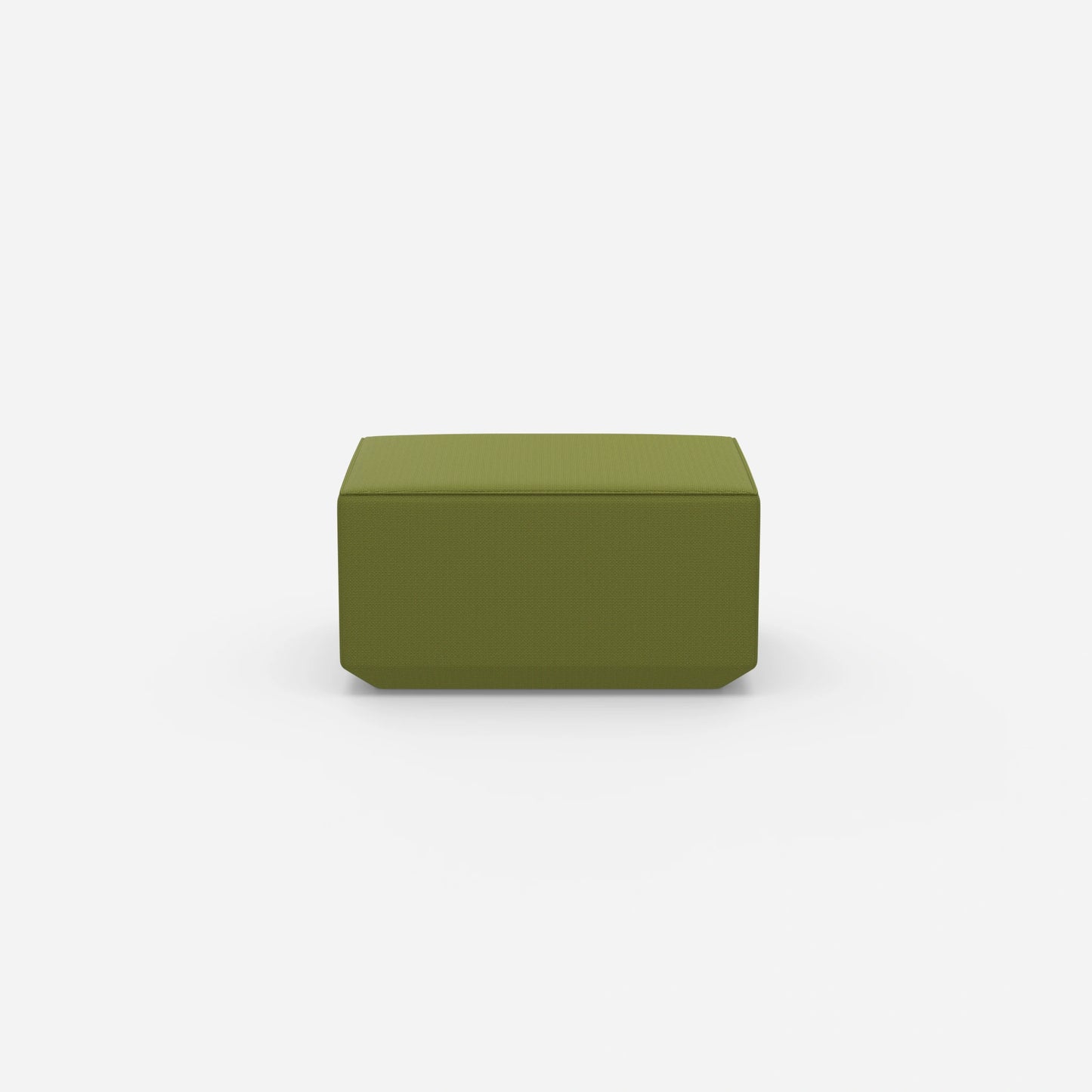 Pouf con altezza frontale di 41 cm