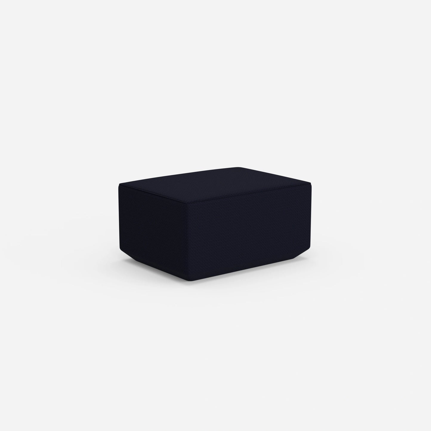 Pouf con altezza da dietro di 41 cm