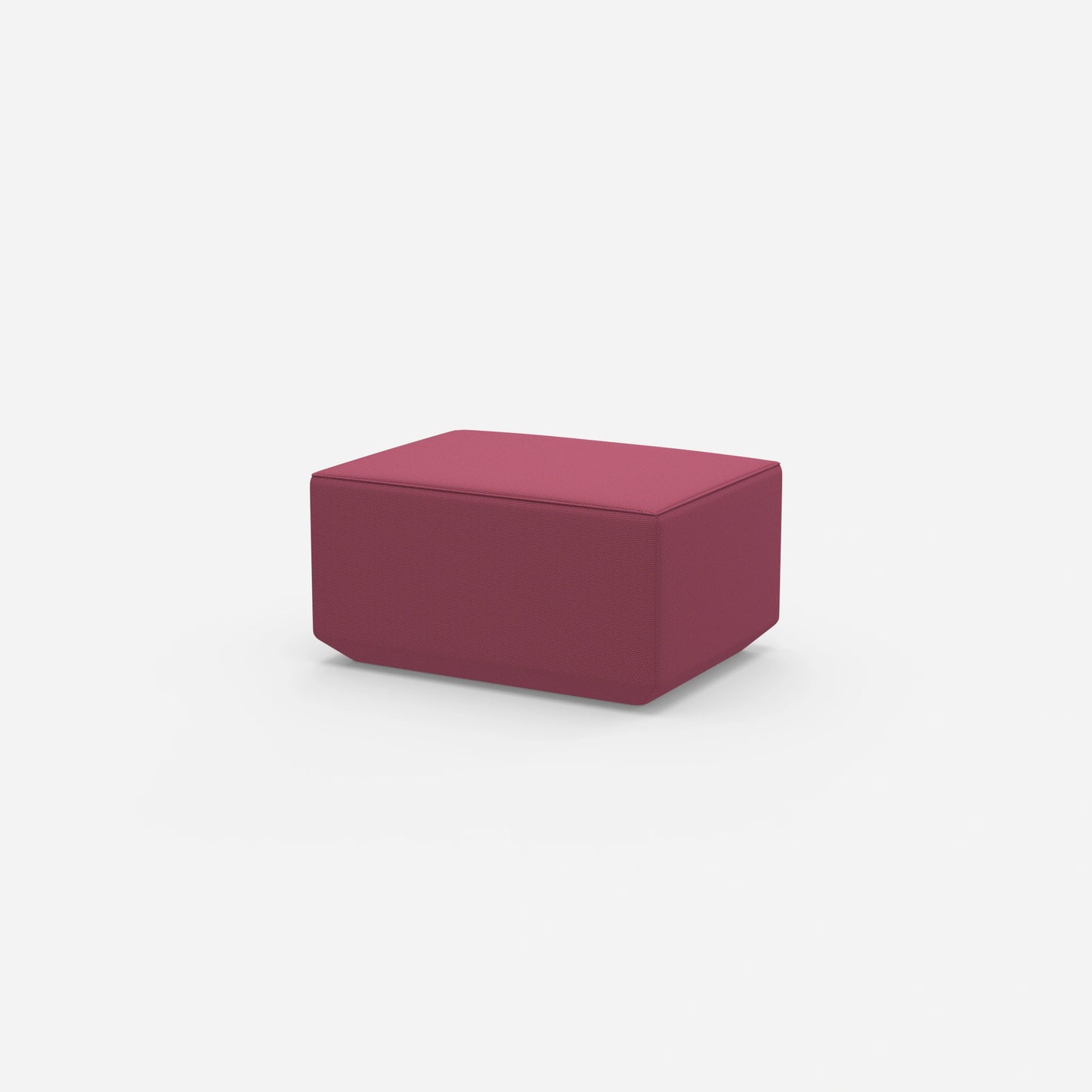 Pouf con altezza laterale di 41 cm