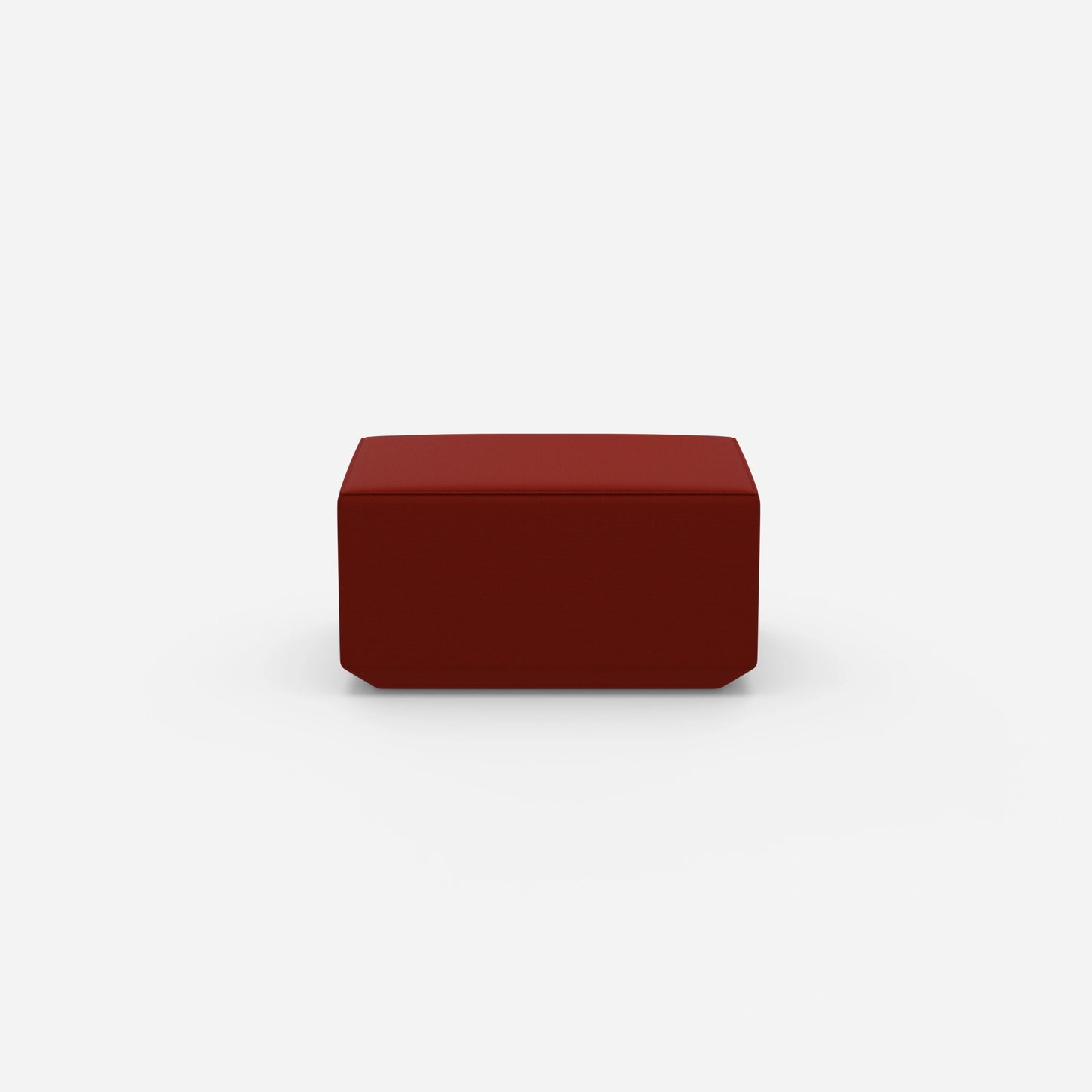Pouf con altezza frontale di 41 cm