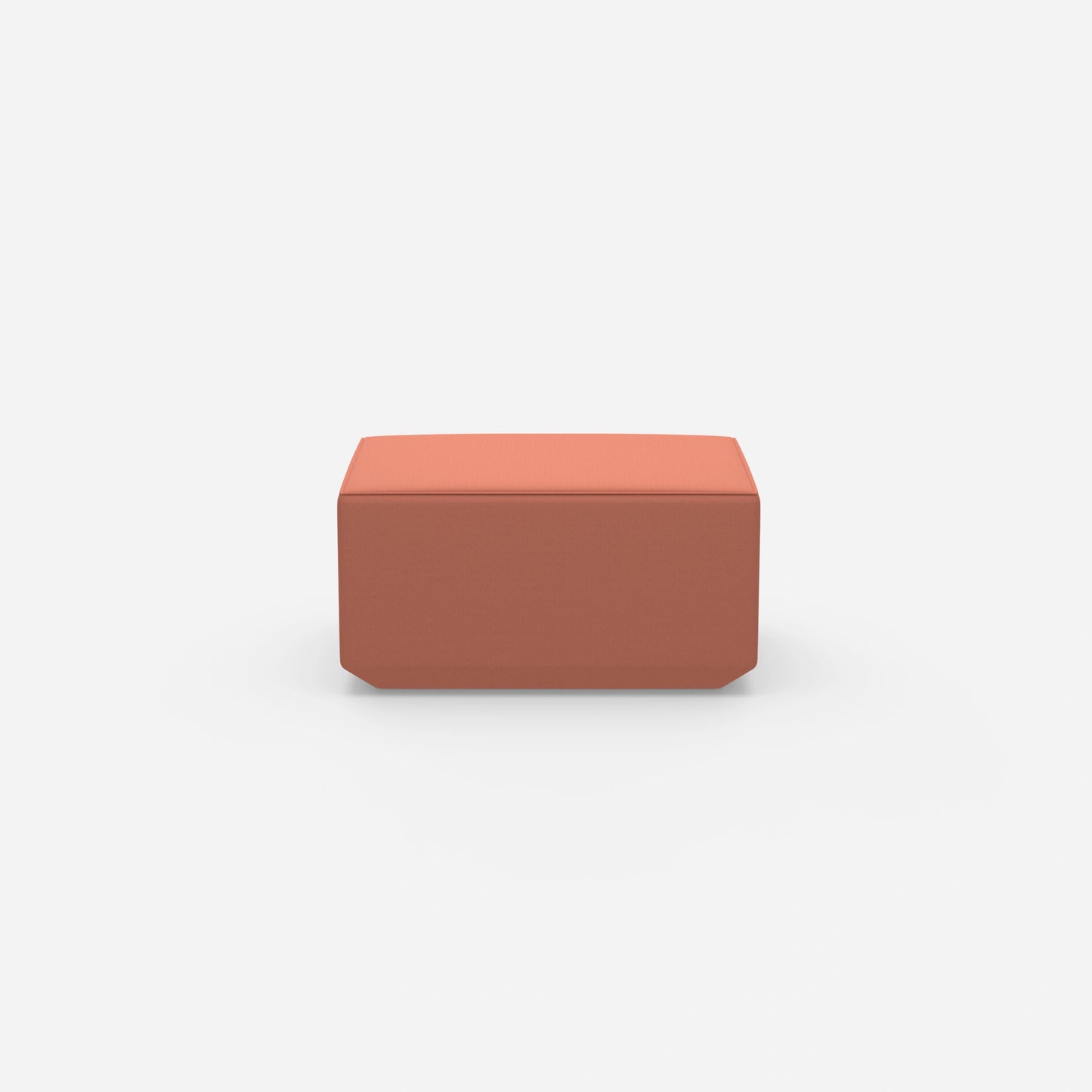Pouf con altezza frontale di 41 cm