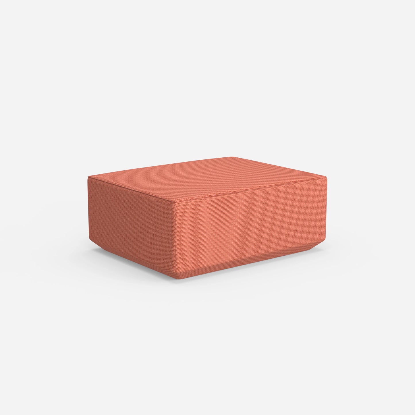 Pouf moderno alto 41 cm da dietro