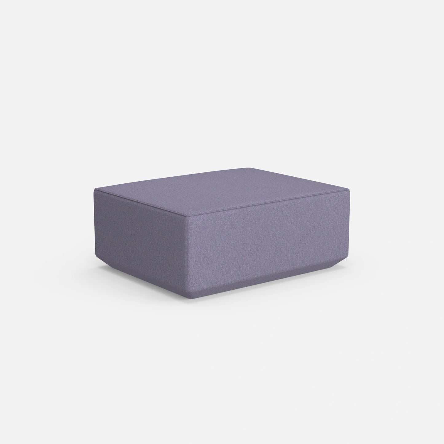 Pouf moderno alto 41 cm da dietro