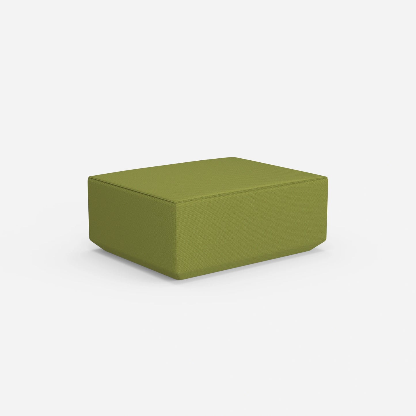 Pouf moderno alto 41 cm da dietro