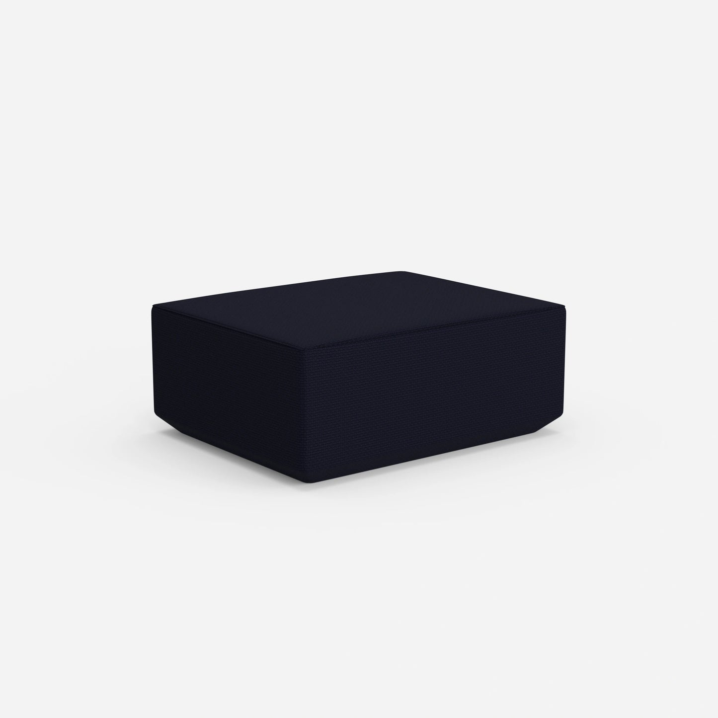 Pouf moderno alto 41 cm da dietro