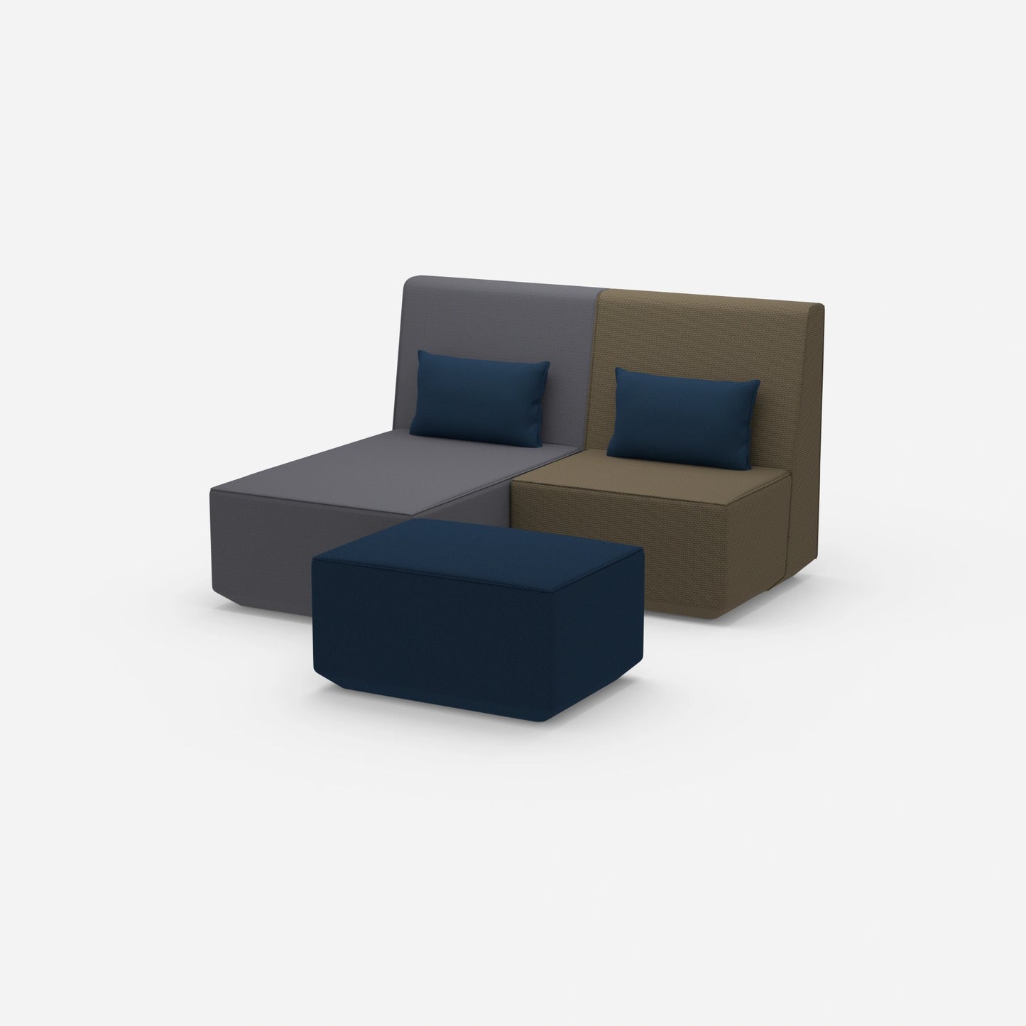 2 Sitzer mit Funktion von der Seite