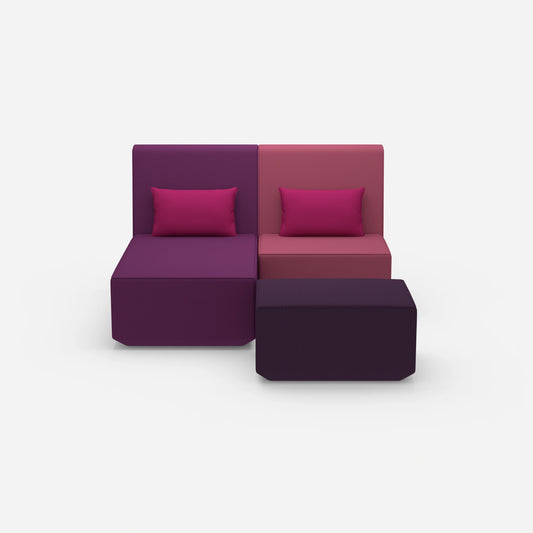 2 Sitzer mit Funktion von vorne