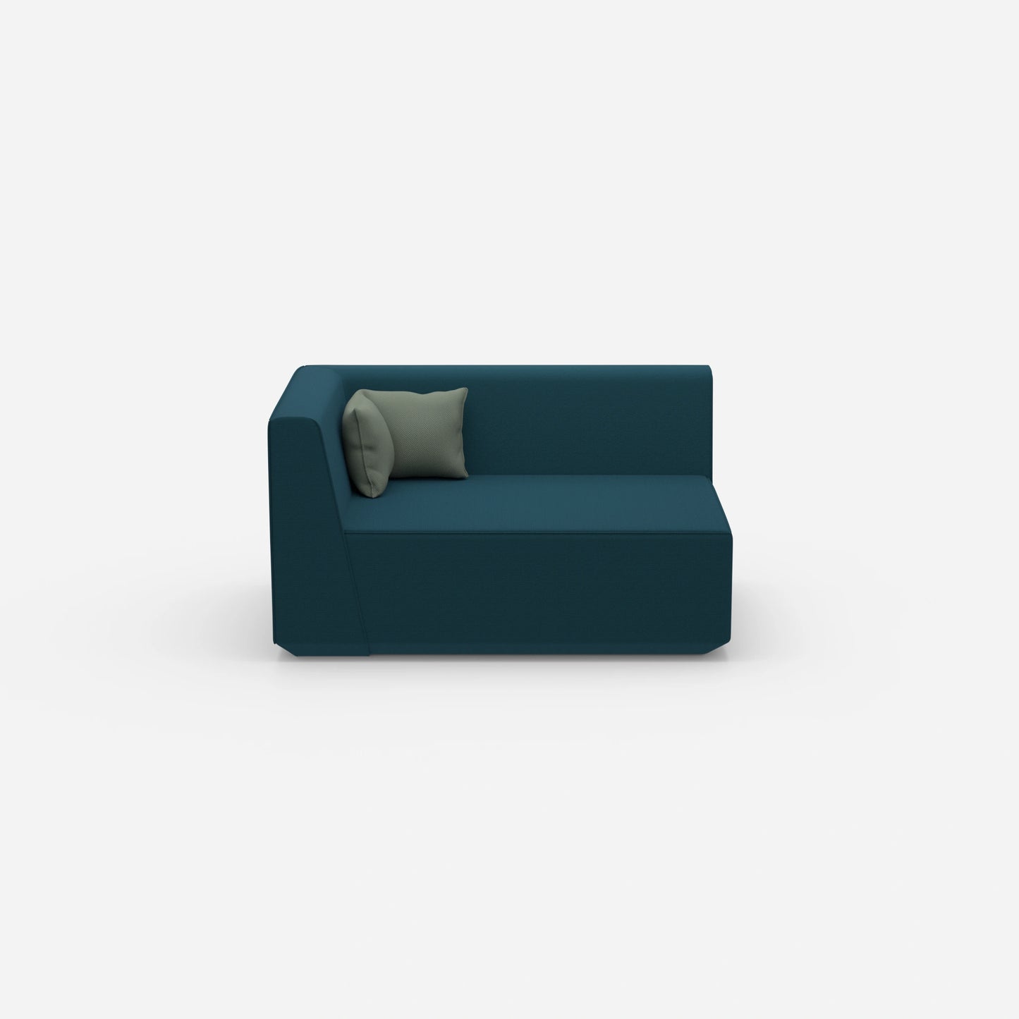 2 Sitzer Sofa 140 cm breit von vorne