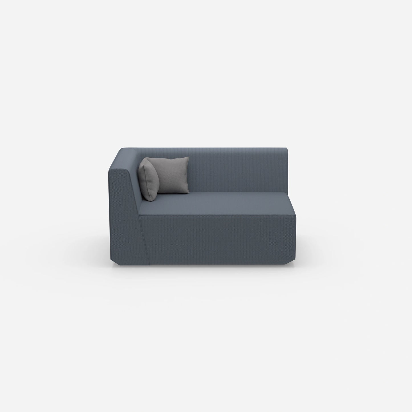2 Sitzer Sofa 140 cm breit von vorne
