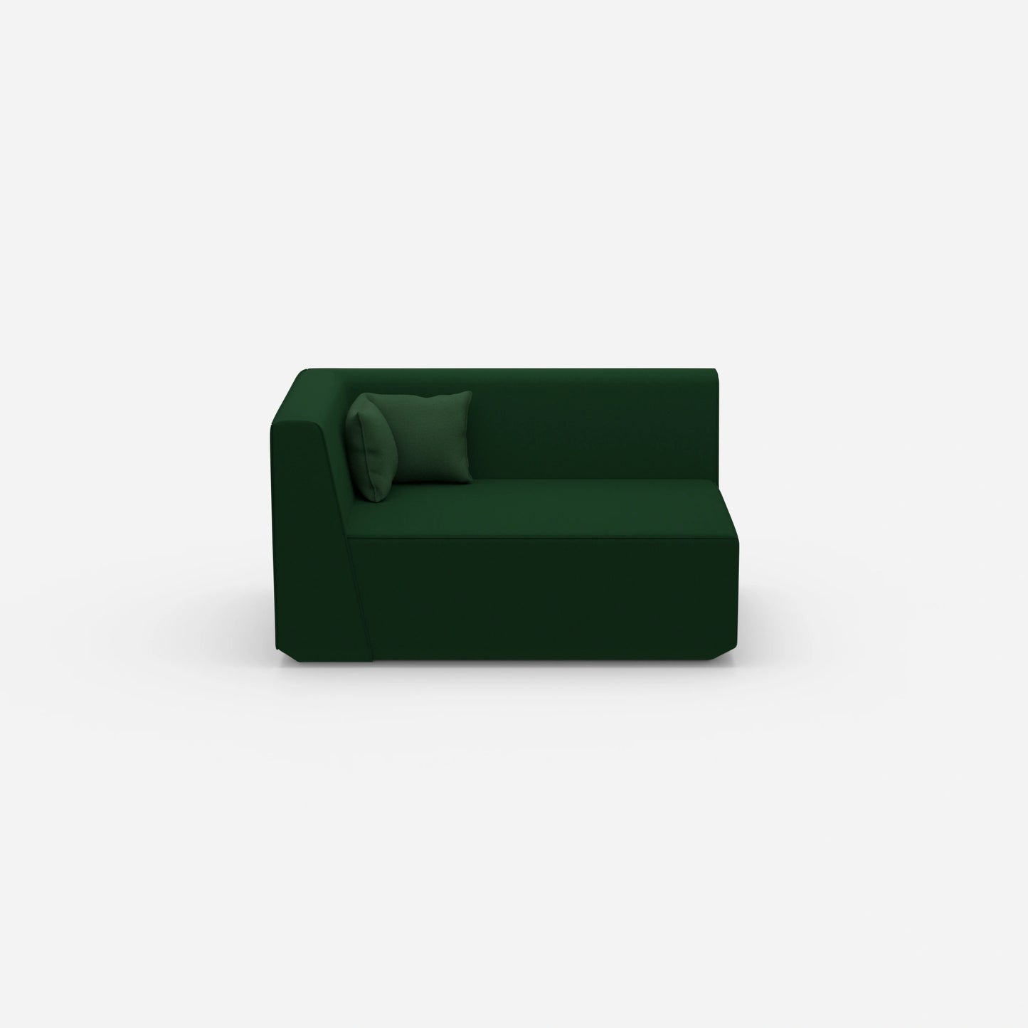 2 Sitzer Sofa 140 cm breit von vorne