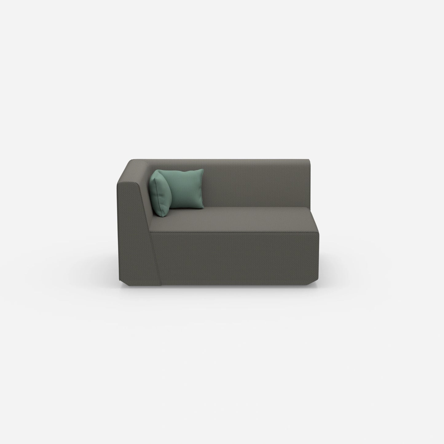 2 Sitzer Sofa 140 cm breit von vorne