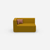2 Sitzer Sofa 140 cm breit von vorne