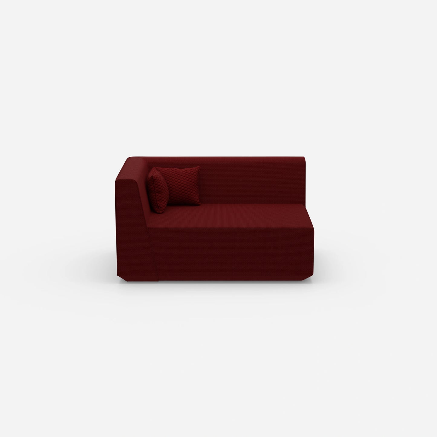 2 Sitzer Sofa 140 cm breit von vorne
