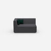 2 Sitzer Sofa 140 cm breit von vorne