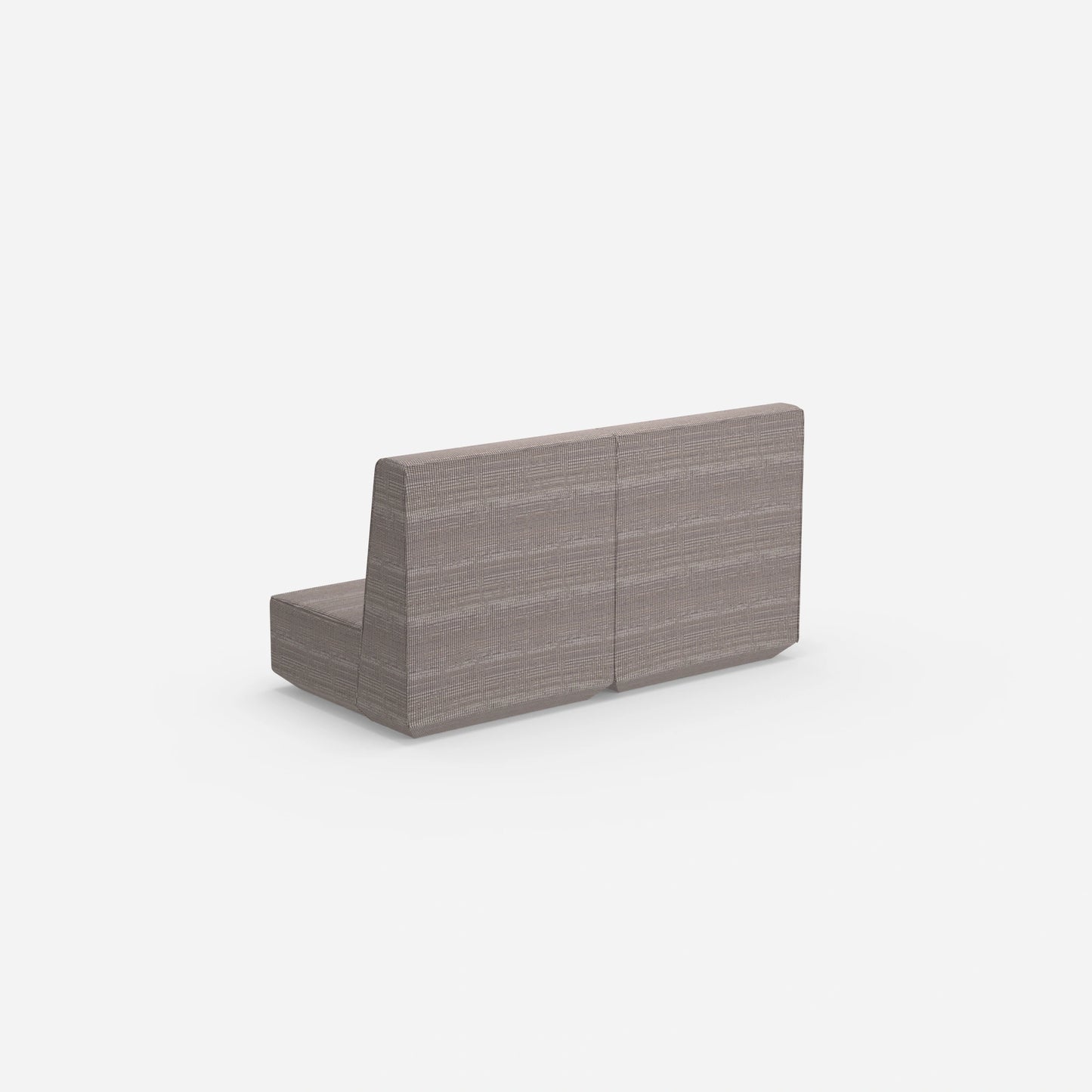 2er Sofa mit hoher Rückenlehne von hinten