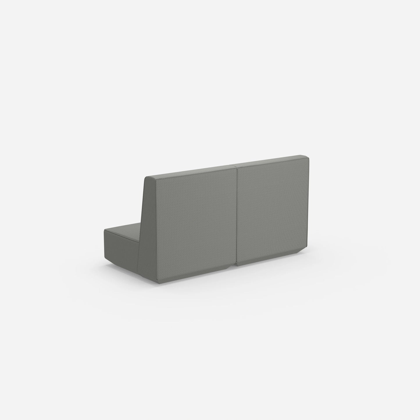 2er Sofa mit hoher Rückenlehne von hinten