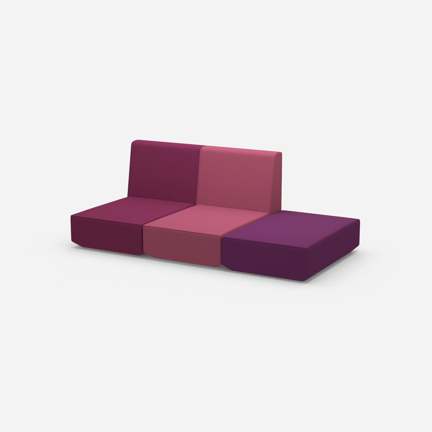 3 Sitzer Sofa zum Ausruhen von der Seite