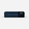 3er Sofa blau von vorne