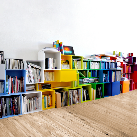 Bücherregal RK260 von der rechten Seite