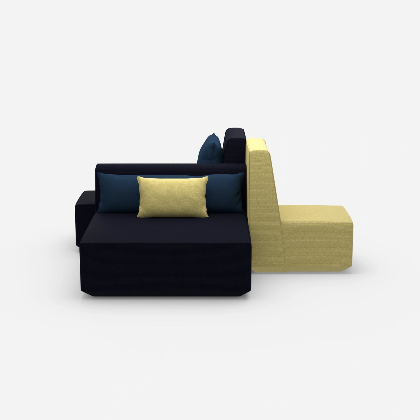 Co-working Sofainsel von vorne