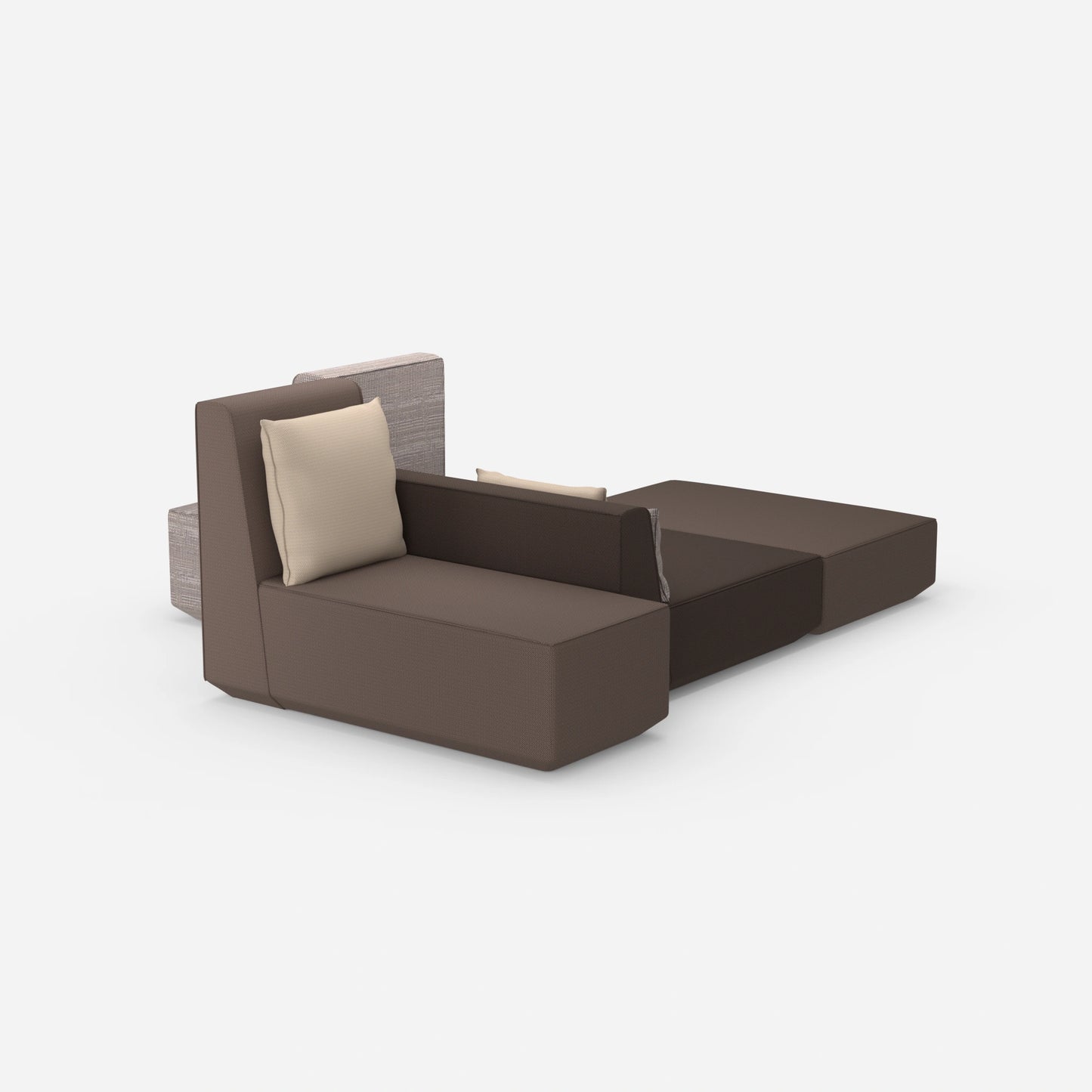 Co-working Sofainsel von hinten