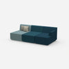 Dreisitzer Heimkino Sofa von der Seite