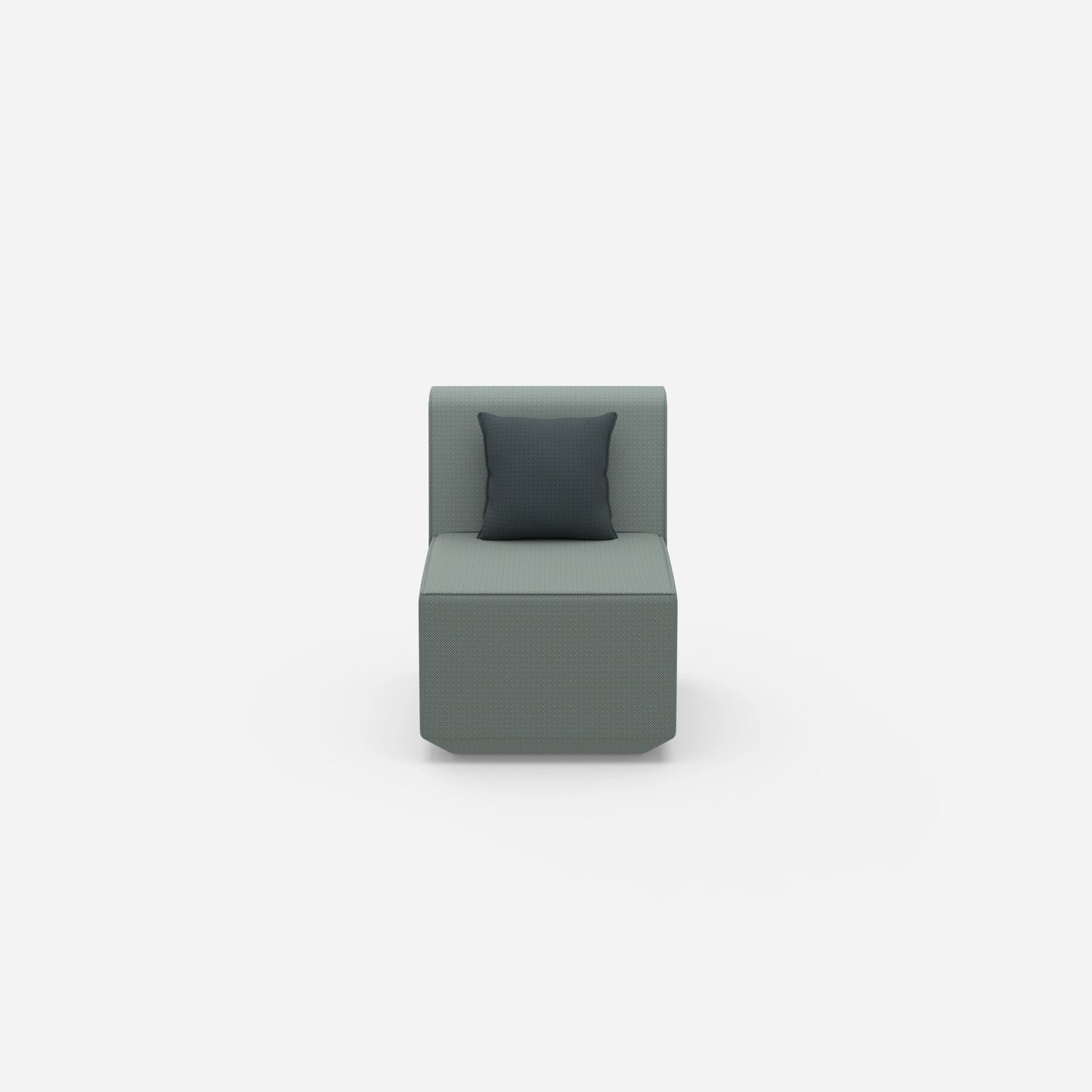 Gemütliche kleine Sessel von vorne