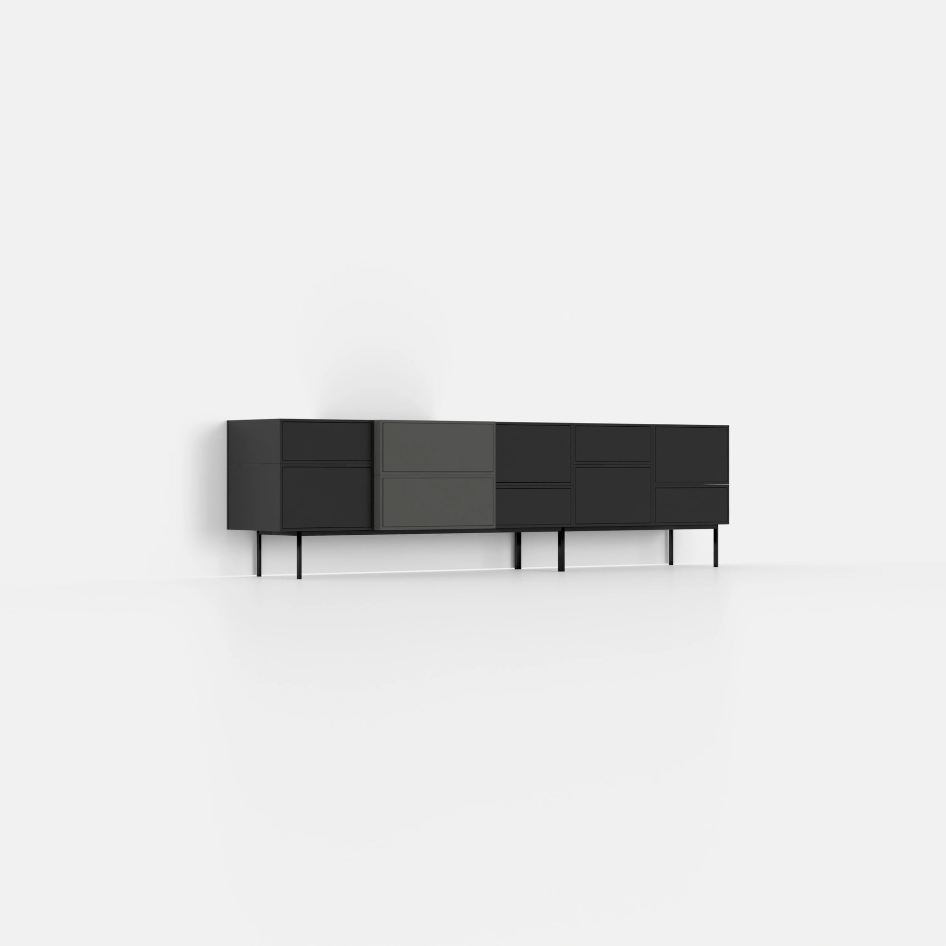 HIFI-Regal RK1003 von der rechten Seite