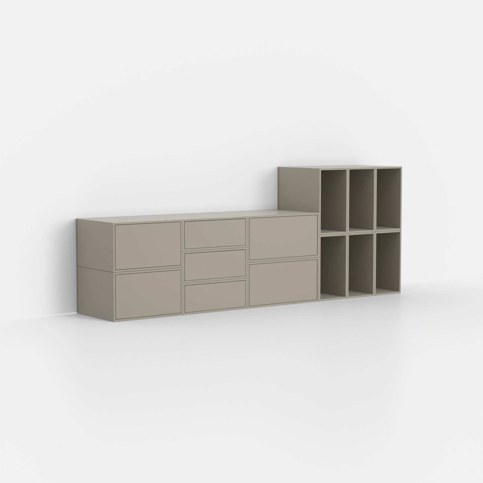 HIFI-Regal RK1049 von der rechten Seite