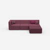 Hochwertiges modulares Ecksofa von vorne