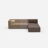 Hochwertiges modulares Ecksofa von vorne
