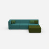 Hochwertiges modulares Ecksofa von vorne
