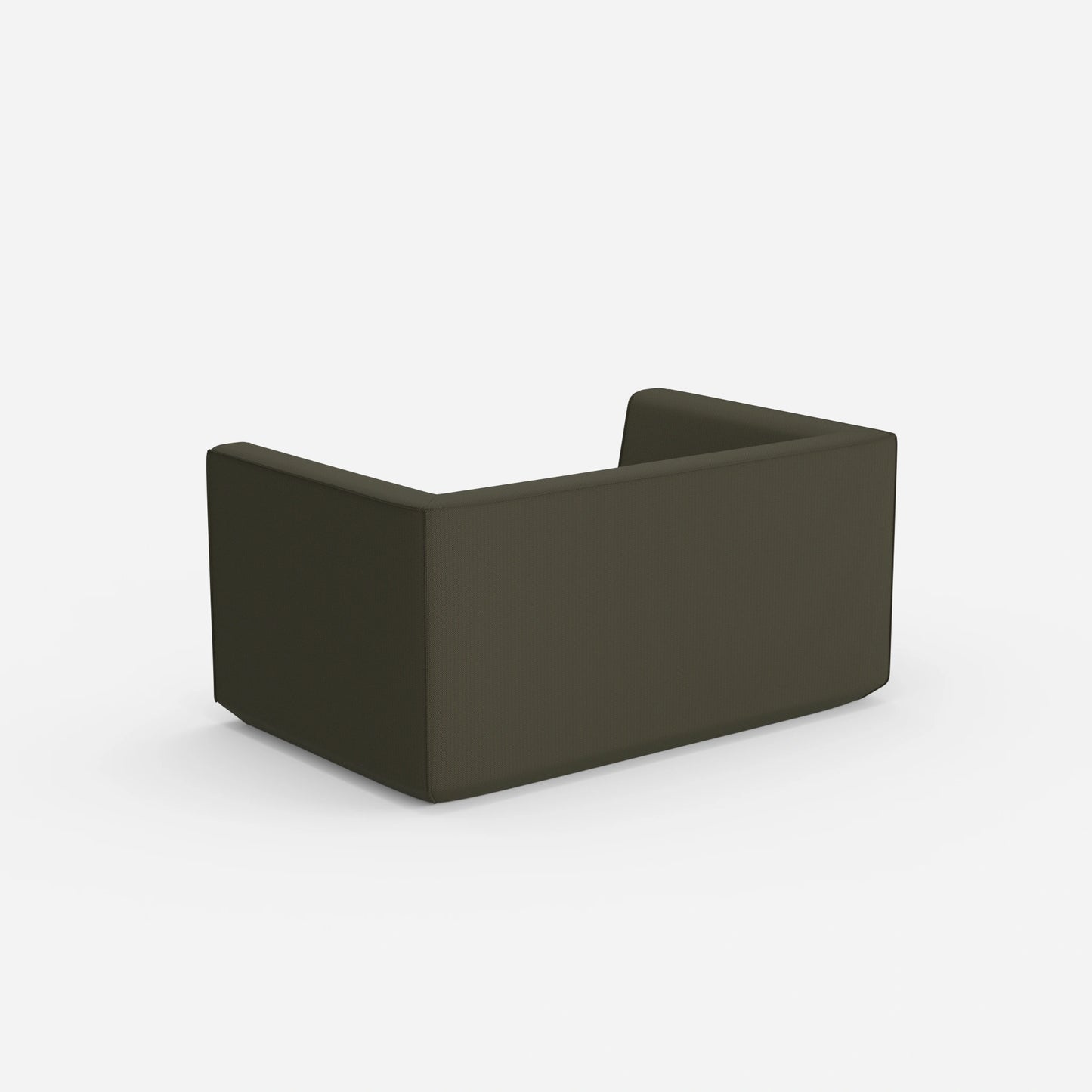 Loveseat Sessel modern von hinten