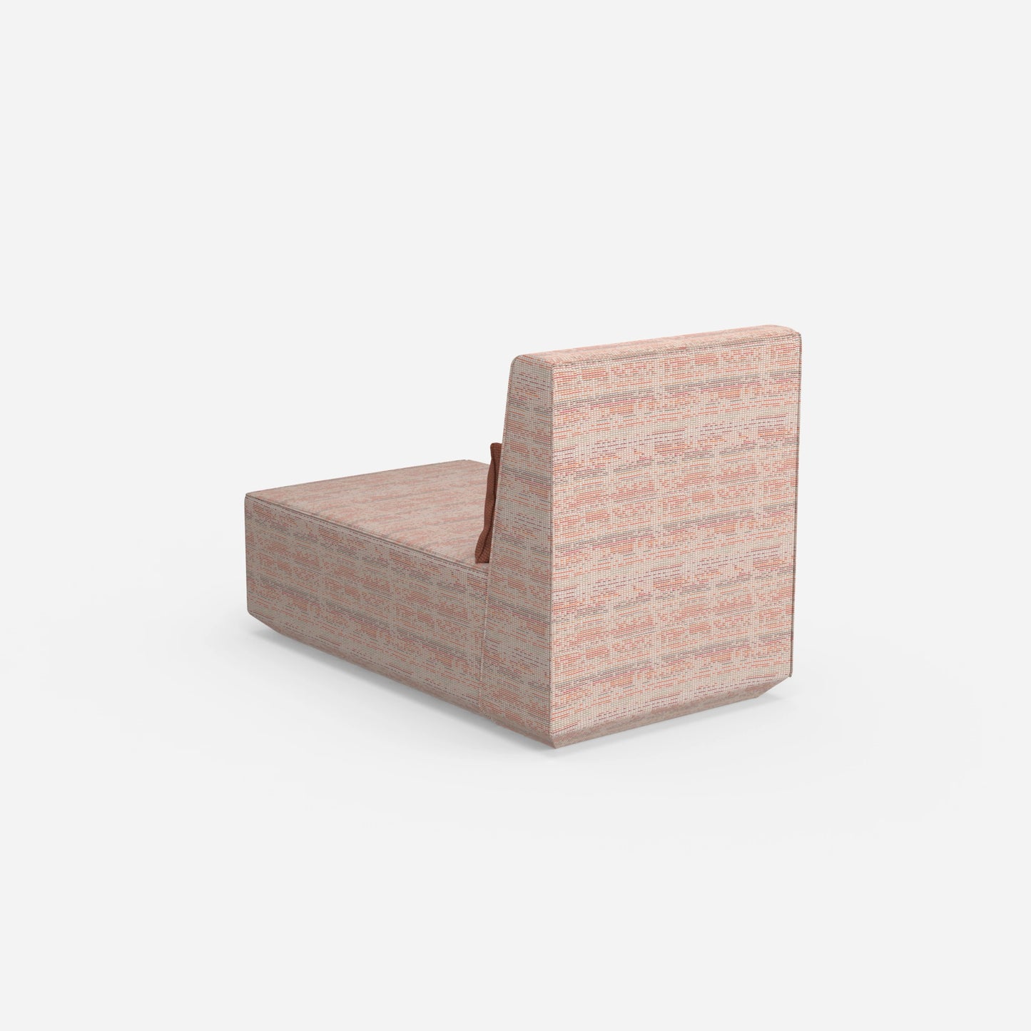 Moderner Longseat Sessel mit hoher Rückenlehne von hinten