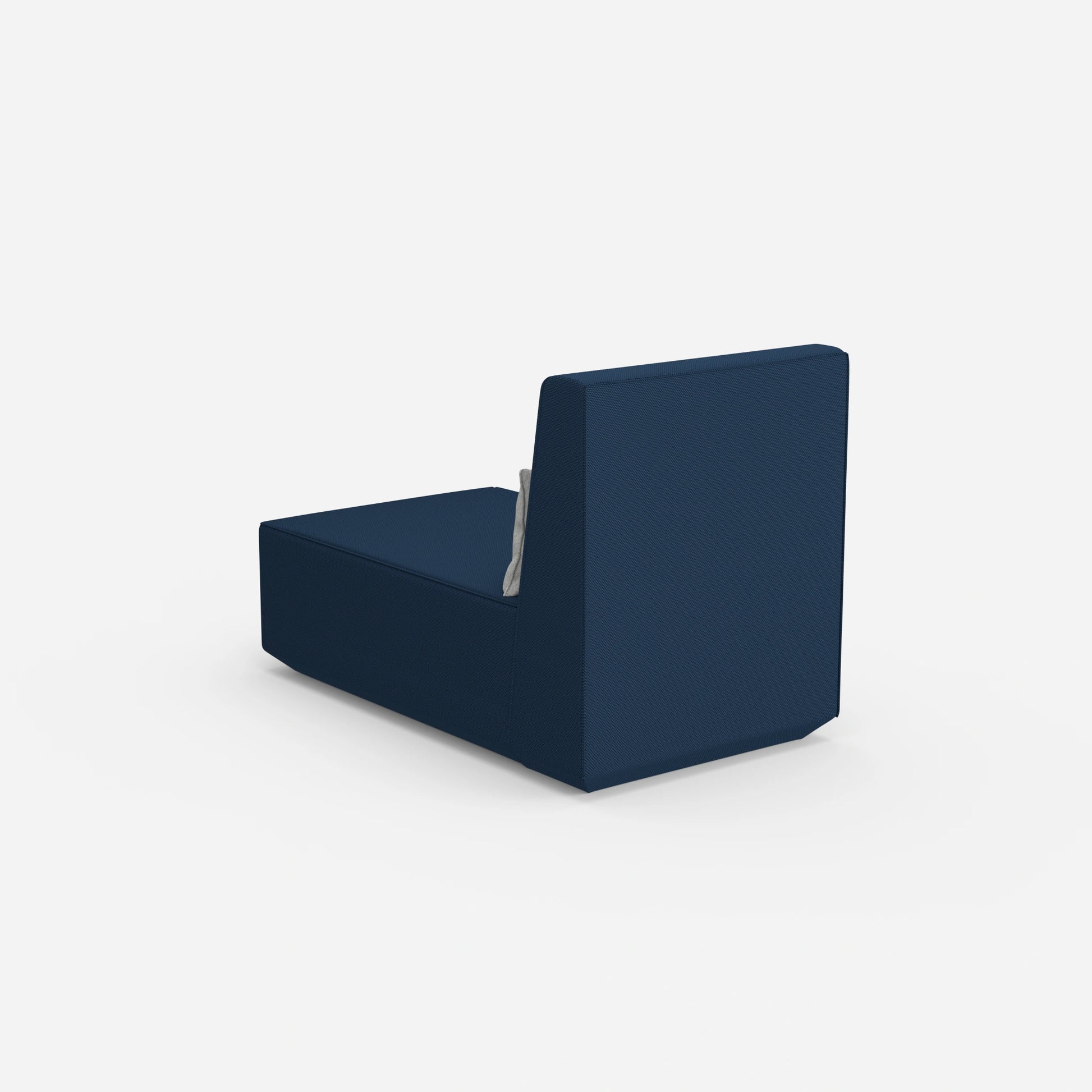 Moderner Longseat Sessel mit hoher Rückenlehne von hinten